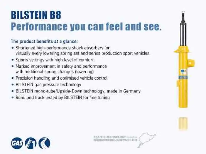 Bilstein B8 Rear Shock Absorber For 2006 Mercedes-Benz C-Class Base Model 1