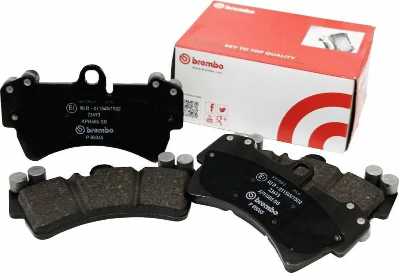 Brembo 16-18 Bmw X4/07-18 X5/08-19 X6 Front Premium Nao Ceramic Oe Equivalent Pad 1