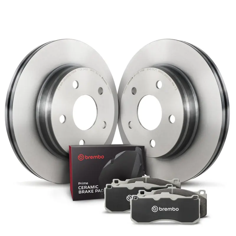 Brembo Oe 15-18 Audi A8 Quattro Rear Disc Brake Kit 1