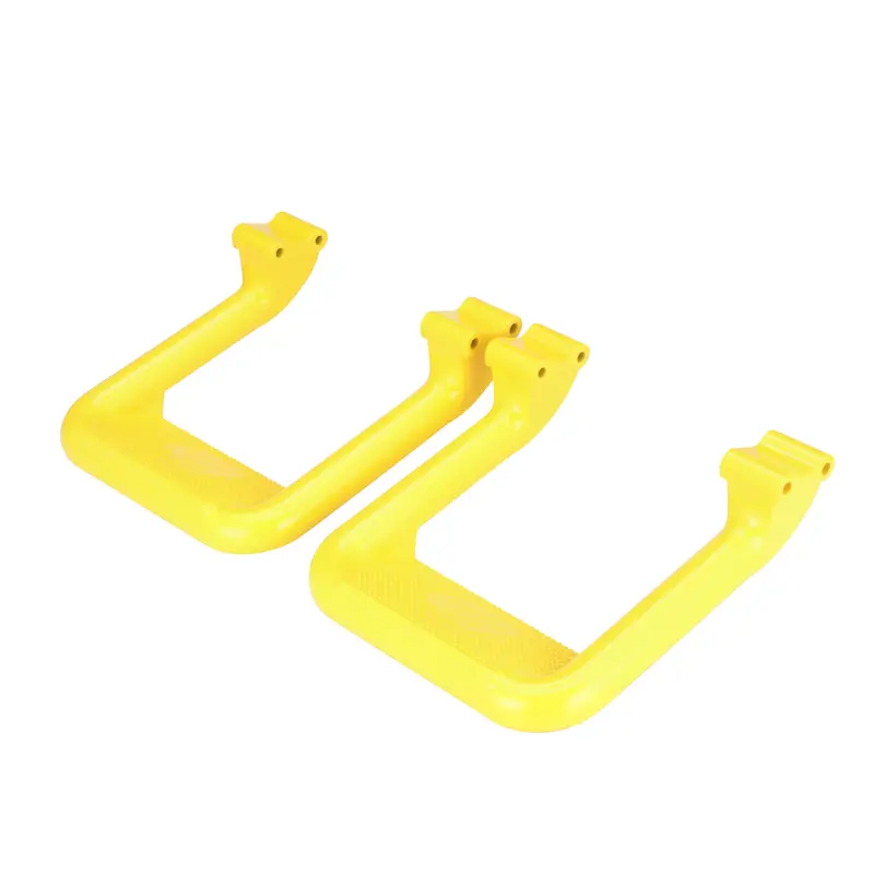 Carr Hoop Ii Assist Step – Pair, Xp7 Safety Yellow Powder Coat, Heavy-Duty Side Step For Vehicle Access 1
