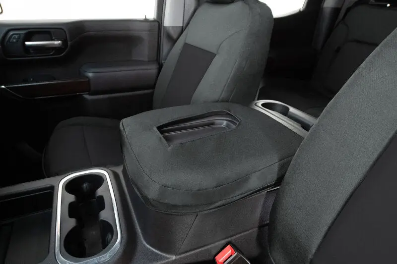 Covercraft Endura Precisionfit Second-Row Seat Covers For 2021–2024 Chevrolet Trailblazer – Charcoal/Black 2