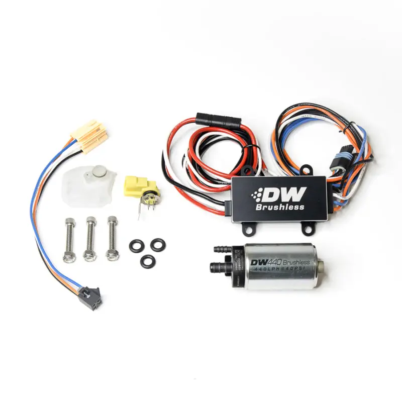 Deatschwerks In-Tank Brushless Fuel Pump — 440 Lph For 2014–2019 Ford Fiesta St, Includes Installation Kit & Controller 1