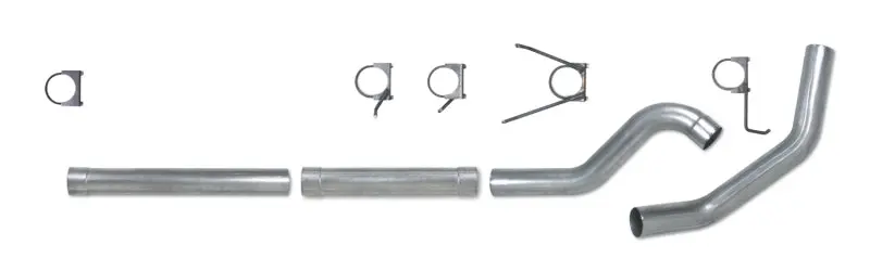 Diamond Eye 4-Inch Stainless Steel Replacement Exhaust Pipe Kit For 2004.5–2007.5 Dodge Cummins 6.0L 1