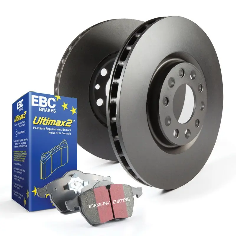 Ebc S1 Brake Kit – Ultimax Performance Pads + Rk Drilled Rotors 1