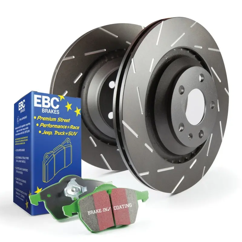 Ebc S2 Greenstuff Brake Pad & Usr Rotor Kit – Performance Street Upgrade 2