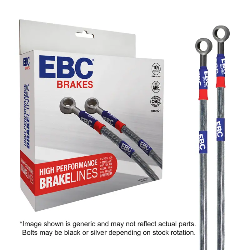 Ebc Stainless Steel Brake Line Kit For 2003–2006 Jeep Wrangler 2.4L 2