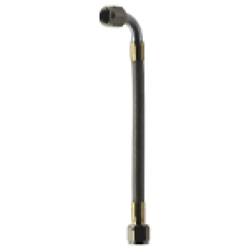 Fragola -8An Aluminum Hose Assembly – Straight-To-90° Fitting, 84-Inch Length 1