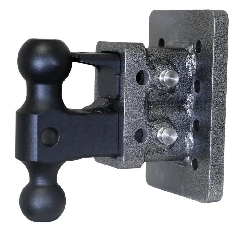Gen-Y Mega Duty Adjustable 2-Inch Receiver Hitch With Dual-Ball And Pintle Lock – 16K Towing Capacity 1