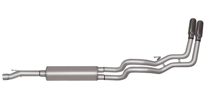 Gibson Aluminized Dual Sport Cat-Back Exhaust For 2006–2007 Dodge Ram 1500 Slt 5.7L 1