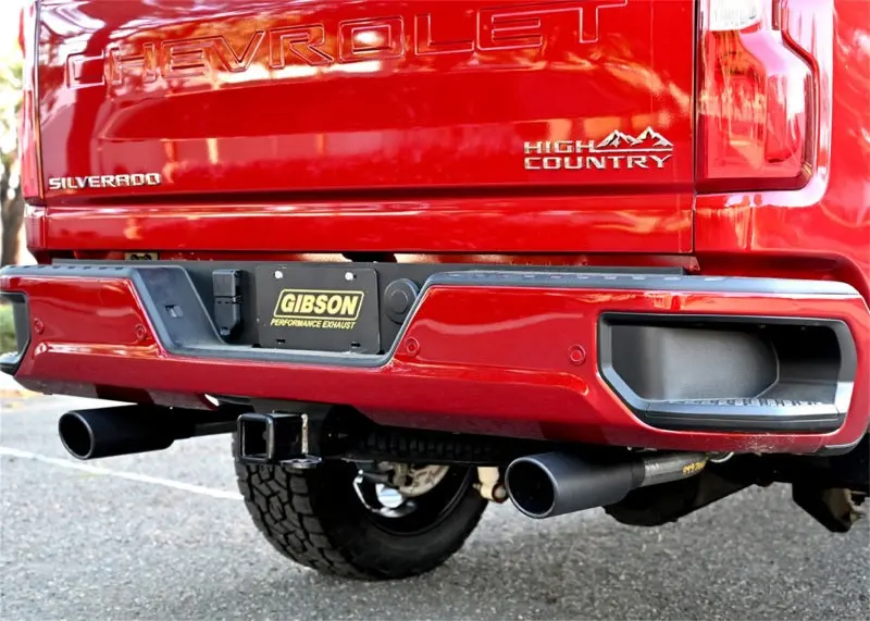 Gibson Elite Dual-Split Cat-Back Exhaust System For 2021+ Ford Bronco 4-Door 2.7L 4Wd – 2.5" Stainless Steel 2