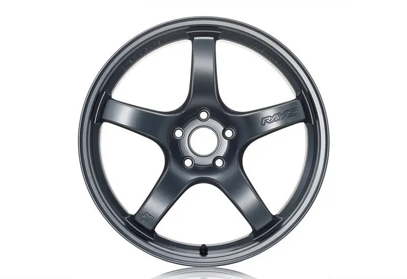 Gram Lights 57Cr Forged Alloy Wheel – 19X9.5 Inches, +35 Offset, 5X120 Bolt Pattern – Gunblue Ii Finish 1