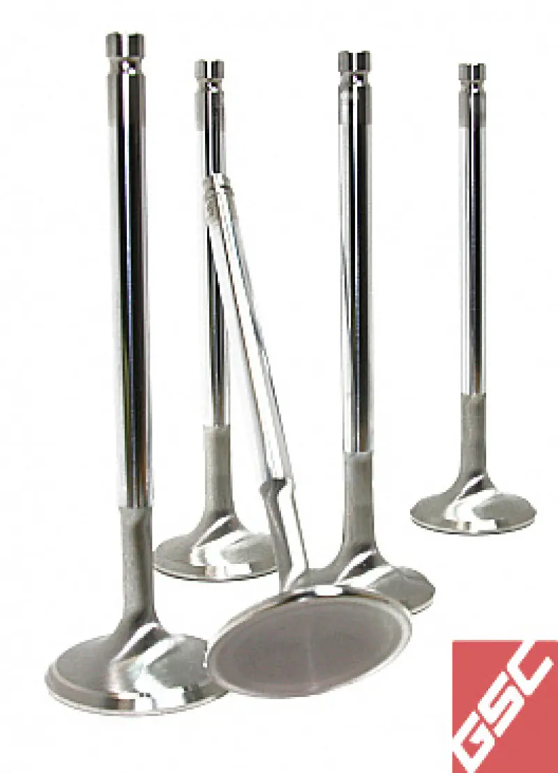 Gsc Power Parts Super Alloy Exhaust Valves For Subaru Ej20/Ej25 Engines – 32Mm, Chrome-Polished (50-Pack) 1