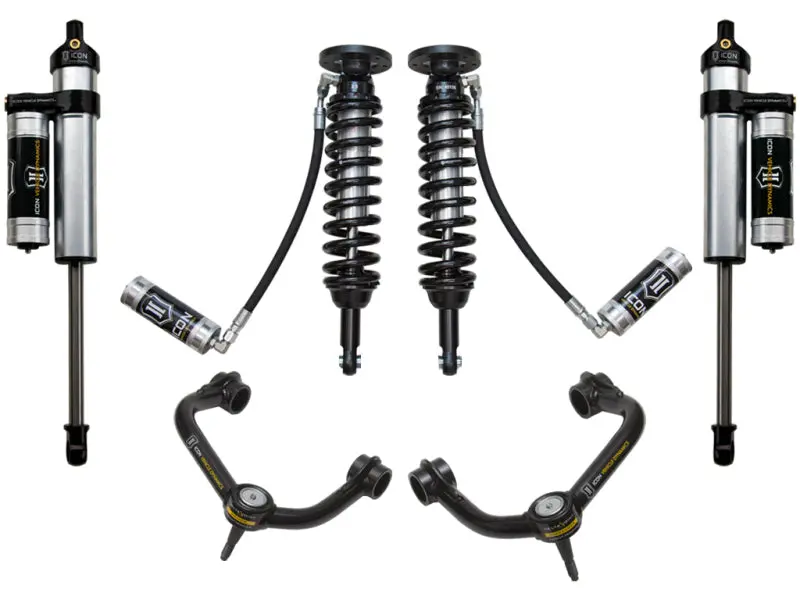 Icon Stage 4 Suspension System For 2009–2013 Ford F-150 4Wd – 1.75–2.63-Inch Lift With Tubular Upper Control Arms 1
