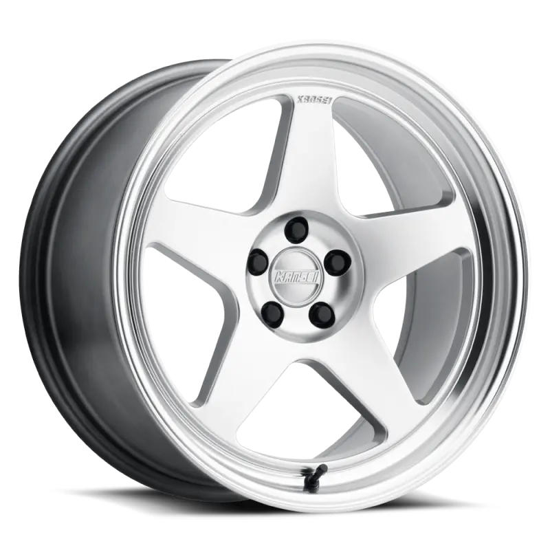 Kansei K12H Hyper Silver Alloy Wheel — 19X9.5", 5X120 Bolt Pattern, 35Mm Offset, 72.56Mm Bore 1