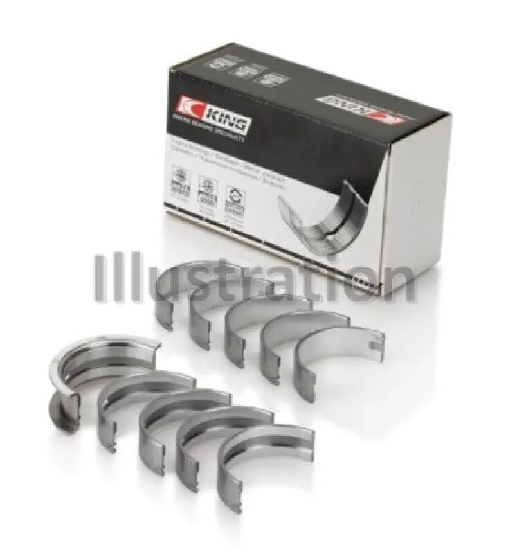 King Engine Bearings B.M.W 318 (Size +0.50Mm) Main Bearing Set 1