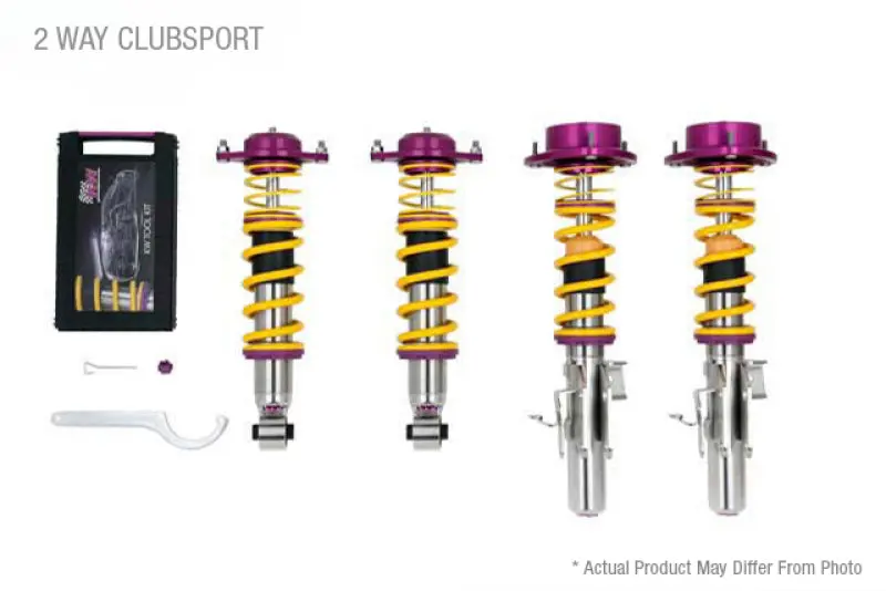 Kw Clubsport Coilover Suspension Kit For Mitsubishi Lancer Evolution X (Evo 10) 1