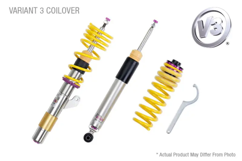 Kw Variant 3 Coilover Kit For Porsche 997 Gt3 & Gt3 Rs – Pasm-Compatible (Pasm Deactivation Required) 1