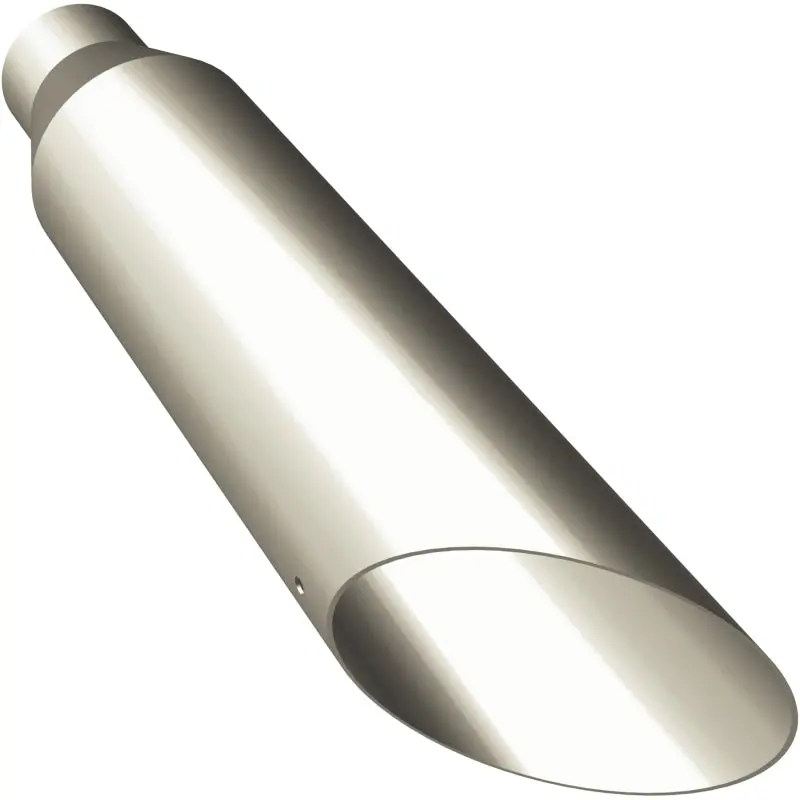 Magnaflow 4.00In X 18In Oval Exhaust Tip – 2.5In Inlet Diameter, 45° Angle Cut 1