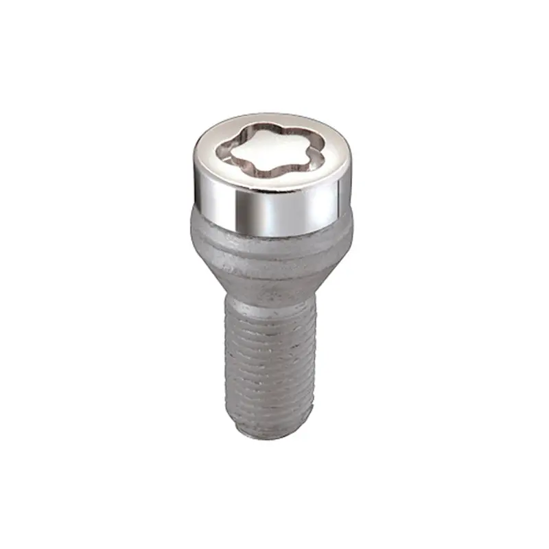 Mcgard Chrome Wheel Lock Bolt Set – 4-Piece, Cone Seat, M12X1.25, 17Mm Hex, 22Mm Shank 1