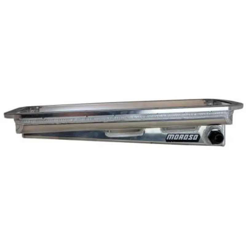 Moroso Aluminum External Wet Sump Oil Pan For Chrysler Hemi Engines – -16An Fitting, Compatible With Bae/Keith Black/Jp-1 Funny Car Setups 1