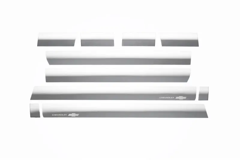Putco Stainless Steel Rocker Panels – 10-Piece Kit For 2014–2018 Chevy Silverado Ld Crew Cab (6.5' Bed) 1