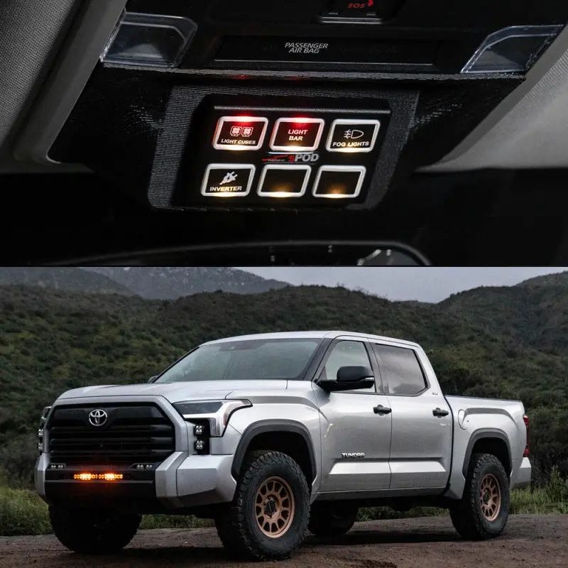 Spod Mini6 Sourcelt Vehicle Integration Kit For 2022–Present Toyota Tundra 1