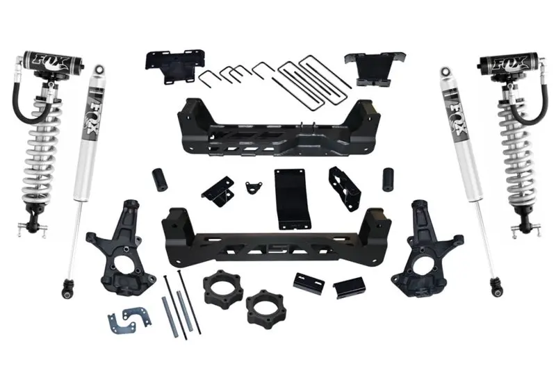 Superlift 6.5" Lift Kit For 2014–2018 Gmc Sierra 1500 4Wd – Aluminum Control Arms, Fox Coilovers, 2.0" Rear Shocks 1