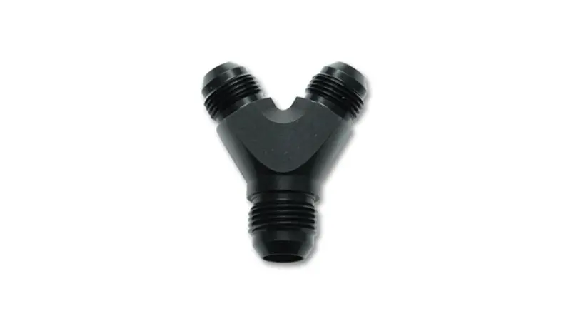 Vibrant Aluminum -12An Y-Adapter Fitting – Triple Port, High-Flow Fuel Or Boost Line Connector 1