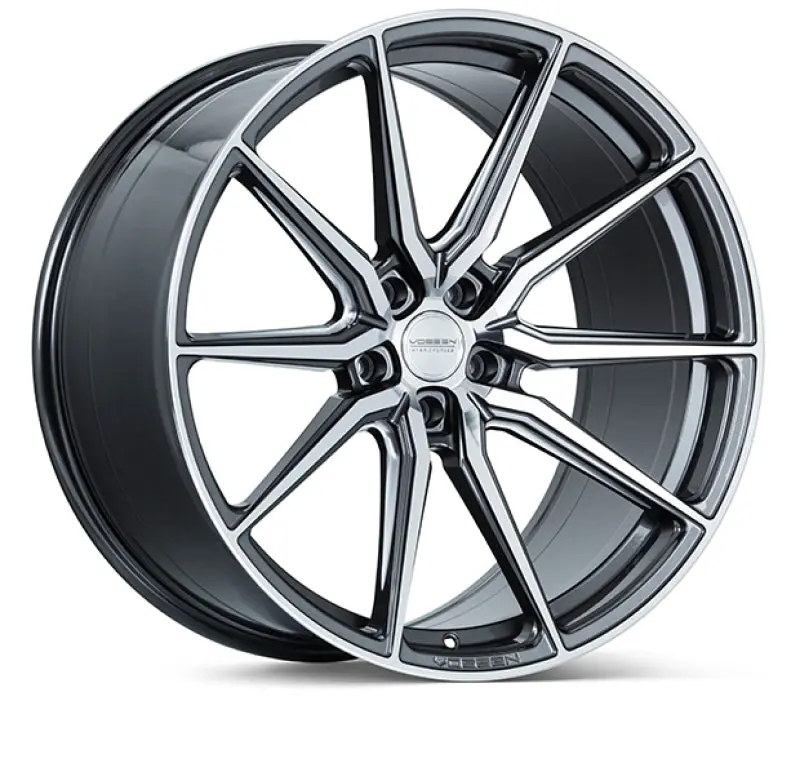 Vossen Hf-3 Gloss Graphite Polished Wheel – 21X10.5, 5X112, Et42, Deep Face 1