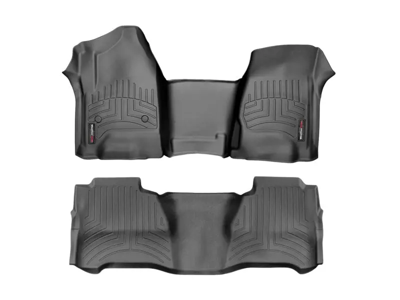 Weathertech Front Floorliner – Black All-Weather Interior Protection 1