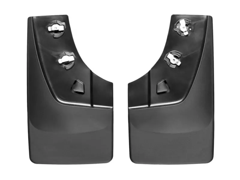 Weathertech No-Drill Black Mudflaps For 2014+ Gmc Sierra & Sierra Denali 1
