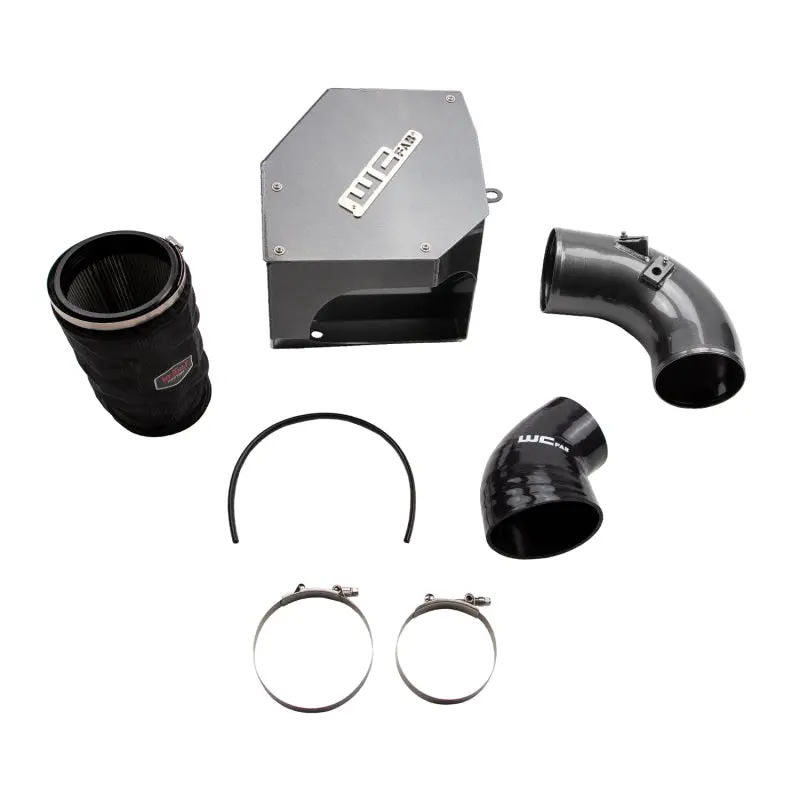 Wehrli 5-Inch Cold Air Intake Kit For 2019–2023 Cummins 6.7L Diesel – Fine Texture Black Finish 1
