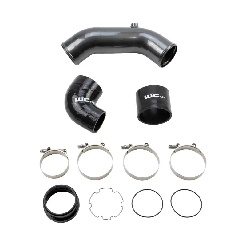 Wehrli Cold-Side Intercooler Pipe – 3.5-Inch Diameter, Sparkle Copper Finish – Fits 2017+ Ford 6.7L Power Stroke 1