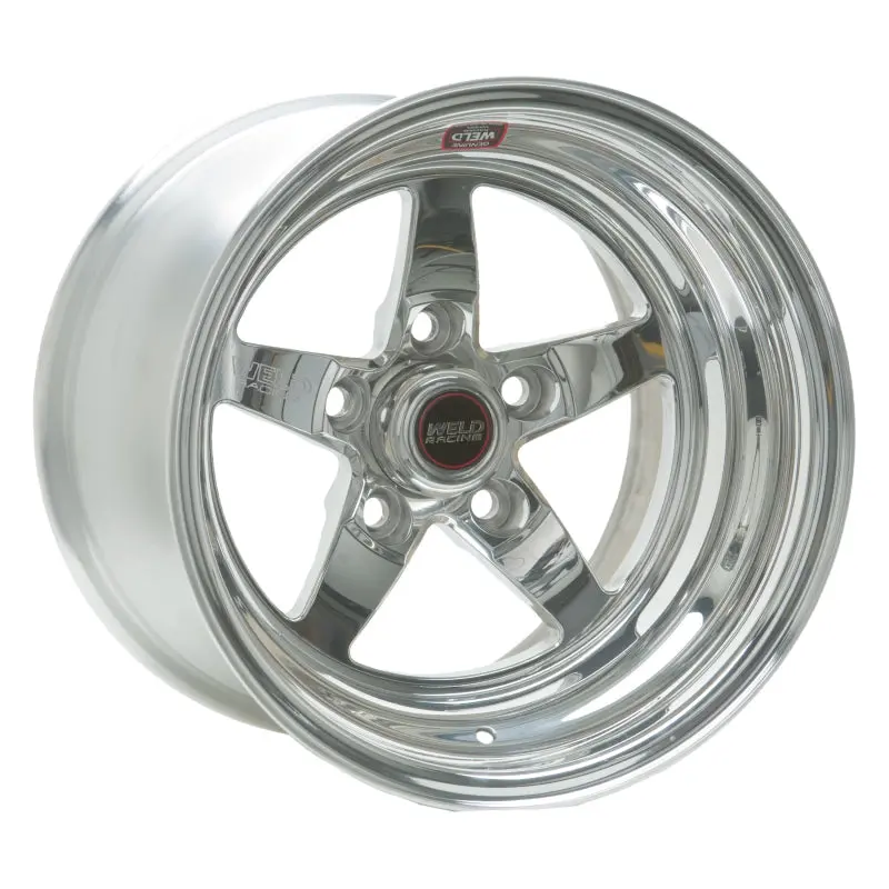 Weld S71 Polished Aluminum Wheel – 15X8.33", 5X4.75" Bolt Pattern, 4.5" Backspace 1