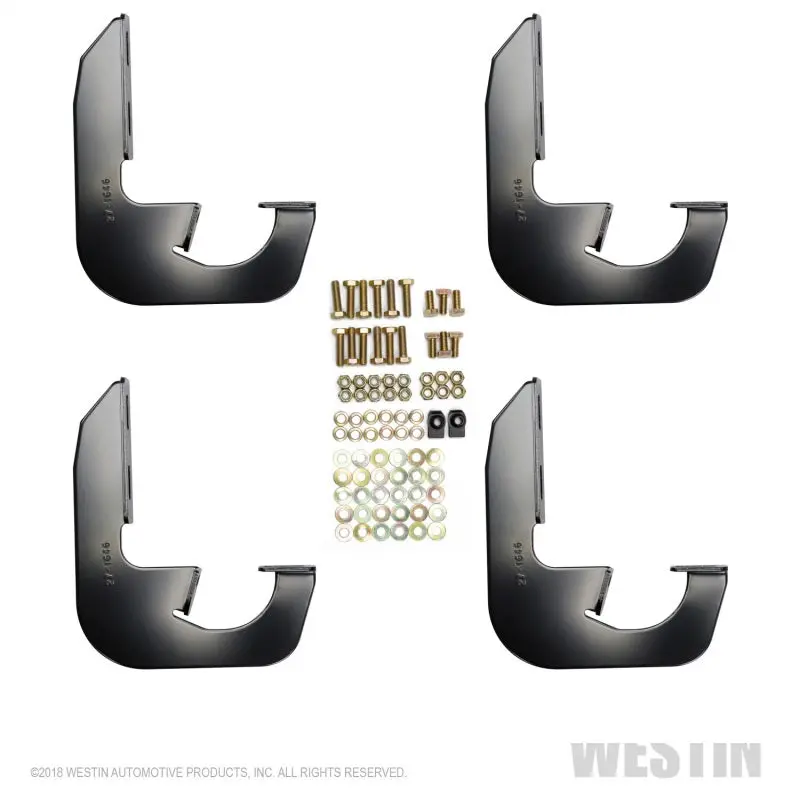 Westin Running Board Mounting Kit For 2008–2013 Toyota Highlander – Black 1