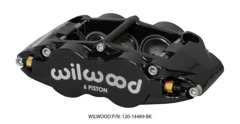 Wilwood Forged Narrow Superlite Caliper – Right-Hand Front, Dust-Sealed Design, Compatible With 1.12–1.62-Inch Rotor Thickness 1