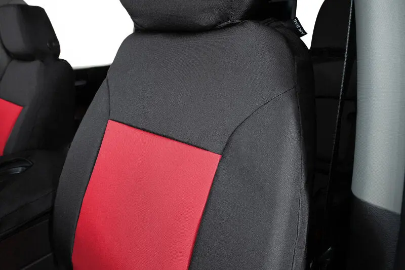 Covercraft Red/Black Endura Precisionfit Front Seat Covers For 2021–2024 Ford Bronco 2