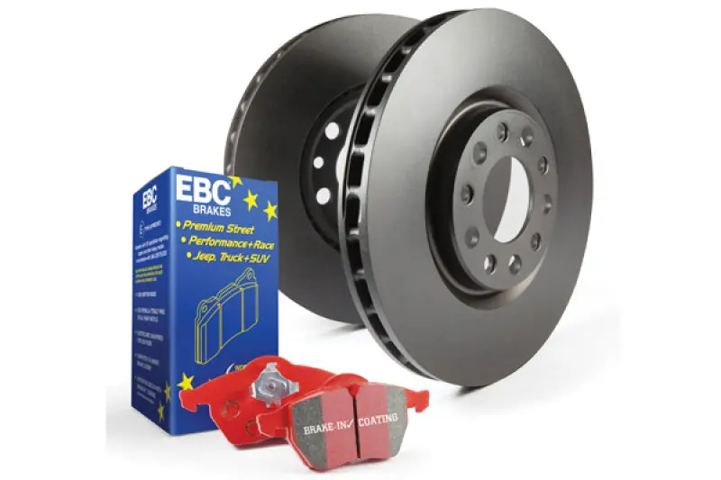 Ebc S12 Brake Kit: Redstuff Pads + Rk Rotors 2