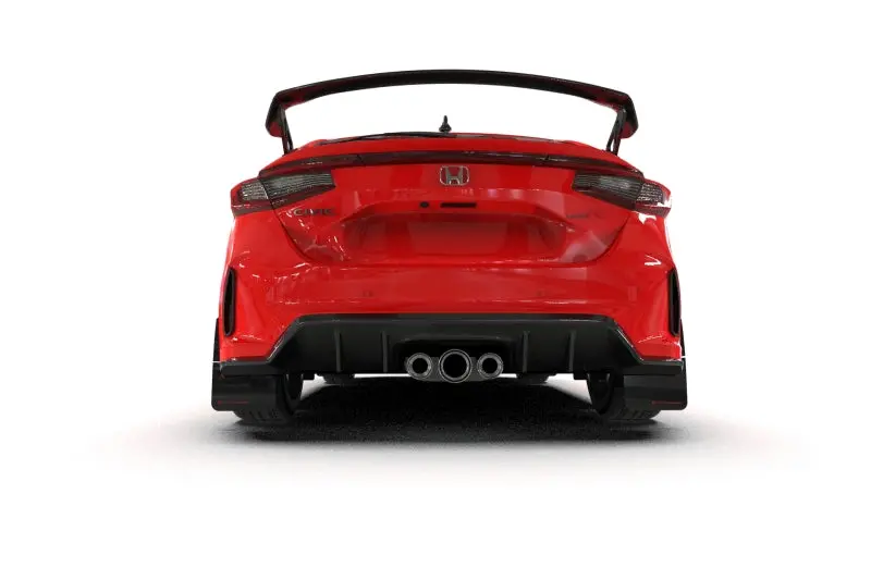 Rally Armor Light Blue Logo Black Mud Flaps For 2023+ Honda Civic Type R 2