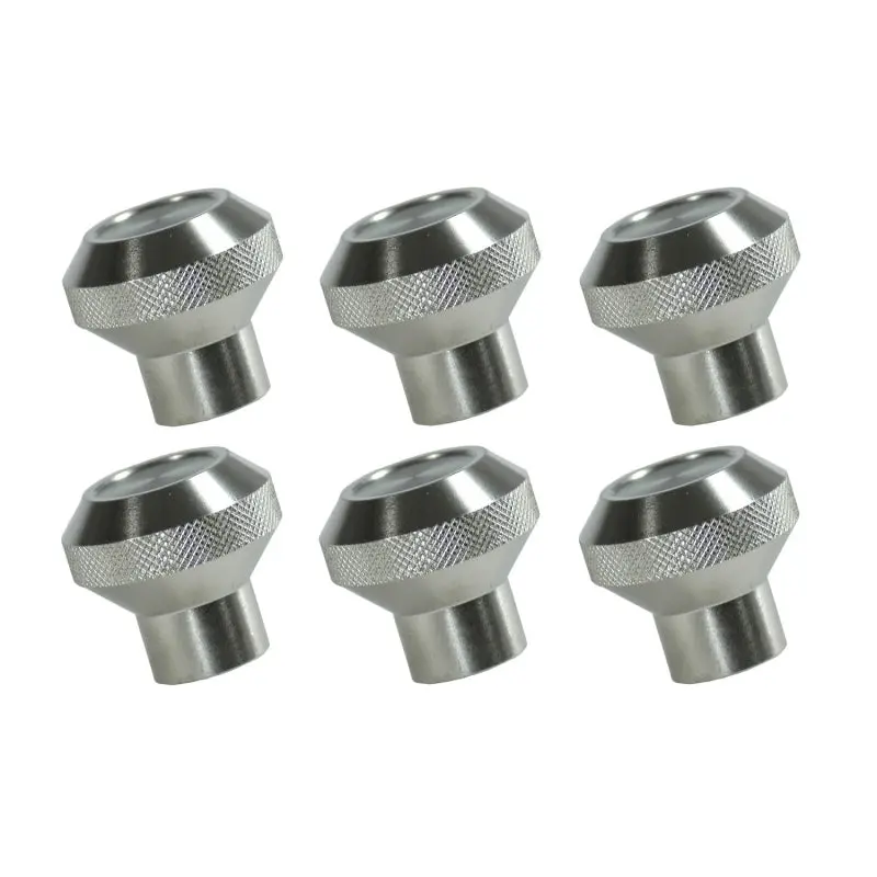 Rugged Ridge Billet Stainless Steel Dash Knob Set For 1976–1986 Jeep Cj 1