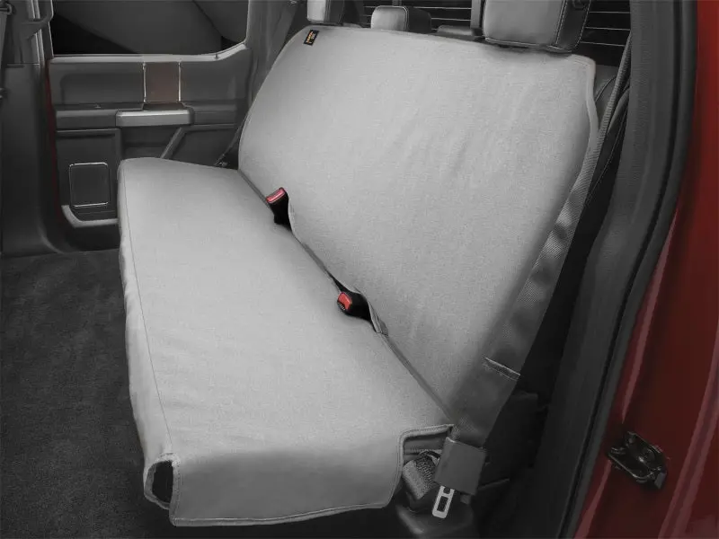 Weathertech Rear Seat Protector – Compatible With 2007–2015 Audi Q7, 2007–2014 Cadillac Escalade, And 2009–2014 Ford F-150 (Gray) 1