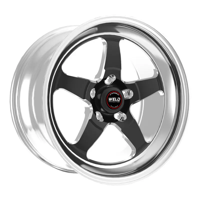 Weld S71 Black Forged Aluminum Wheel – 18X10", 5X4.75", 6.2" Backspace, Low-Pad Finish (Non-Beadlock) 2