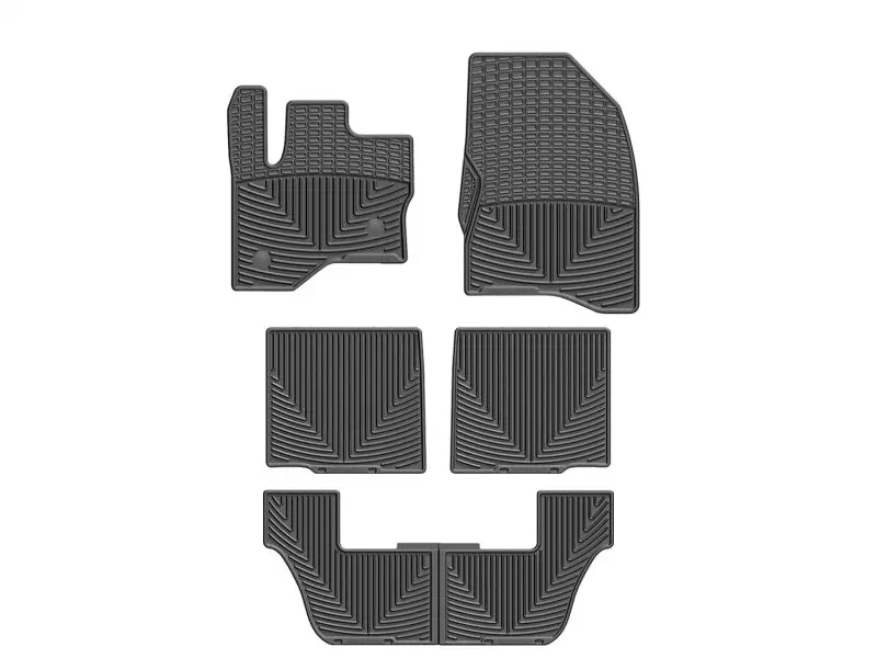 Wt Rubber Rear Floor Mats – Black 2